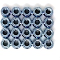 Miniatyrbild 3 av 5: White Knight Wheel Lug Nuts - 1304-1S-20AM, 20 Pack, 1/2 20 Lug Nuts Open-end Bulge Acorn Chrome Lug Nuts, stål, elegant kromfinish, Eas