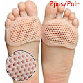 Miniatyrbild 5 av 5: Dm 2 X Gel Metatarsal Sore Ball Of Foot Pain Cushions Pads Insoles null none