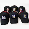 Miniatyrbild 3 av 3: Spiderman runt basebollkeps spetsig hatt hip style 3