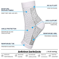 Miniatyrbild 3 av 5: Lugna strumpor Neuropati Kompression Ankel Arch Support Skydd Smärtlindrande strumpor Black S M