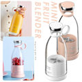 Miniatyrbild 1 av 5: Bärbar Elektrisk Juicer Blender USB Mini Frukt Blender Juicer Frukt Extractor Food Shake Multifunktionell Juicer white