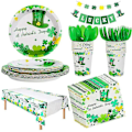 Miniatyrbild 1 av 4: St Patrick's Day-festtillbehör för festdekorationer, serverar 16 null none