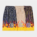 Miniatyrbild 2 av 5: Sommar herr gym shorts Eric Emanuel EE Basic Short New EE Flame herr dam nät basket shorts Casu 15 none