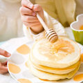 Miniatyrbild 2 av 3: Honey Dipper Trä Omrörningsstav Stick Sked Dip Drizzler för uppsamling av honungssirap Melass 8 cm null none