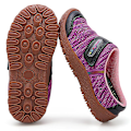 Miniatyrbild 4 av 5: Flickor Closed Toe Tofflor Casual Daily Flats Backless slides Purple EU 34