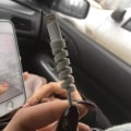 Miniatyrbild 3 av 5: Laddningskabelskydd för telefoner Laddarkablar (2 st blå) null none