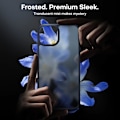 Miniatyrbild 4 av 7: LϟK 3-i-1 för iPhone 13- case/iPhone 14- case, genomskinlig matt baksida med [2X skärmskydd], [falltestad i militärklass] Stötsäker A
