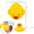 Miniatyrbild 2 av 2: 50 st gummi Ducky badleksak för barn null none