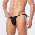 Miniatyrbild 3 av 5: Herr Badbyxor Shorts | Herr Bikini Badbyxor L102 Vit XXL