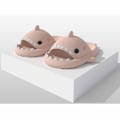 Miniatyrbild 3 av 3: Shark Tofflor Halkfria duschtofflor Badrumstofflor Mjuka sommarsandaler Kompatibla flickor och pojkar Nytt Z pink 40 41