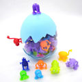 Miniatyrbild 1 av 5: Barn silikonsugkopp badleksak 36 delar byggstenar sugkopp DIY Pop Squigz Roliga kreativa presenter 24PCS