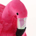 Miniatyrbild 2 av 5: Plysch tofflor för vuxna unisex flamingo tofflor för vinter höst (cv-3) rose red