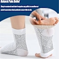 Miniatyrbild 4 av 5: Lugna strumpor Neuropati Kompression Ankel Arch Support Skydd Smärtlindrande strumpor Black S M