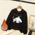 Miniatyrbild 5 av 5: Sanrioed Plysch Anime Cinnamoroll Melodi Tecknad Barntröja Kawaii Baby Boy Girl Sweatshirt Pullover Rock Barn Kläder Present 160 BM-114VFGHJ