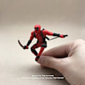 Miniatyrbild 1 av 4: Disney Marvel X-men Deadpool 2 Actionfigur Sittställning Modell Anime Minidocka Dekoration Pvc Collection Figur Leksaker Modell C Deadpool 2-5