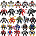 Miniatyrbild 1 av 2: 28 Style Anime Figur Wolverine The Thing Spide Byggstenar Rman Thor Leksaker För Barn Pojke Flickor Julklapp A018 none