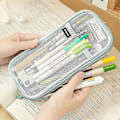 Miniatyrbild 3 av 5: Transparent pappersväska Förvaringslåda för vuxna kontor (inga brevpapper, grön) null none