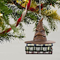 Miniatyrbild 2 av 5: Harry Potter sortering hatt prydnad julgran hänge Hallmark minnessak dekoration With sound
