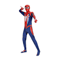 Miniatyrbild 1 av 4: Halloween cos kostym barn jumpsuit huvudbonad kläder miles vuxen man gwine Spider tight man kläder PS4 mesh 130