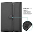 Miniatyrbild 4 av 6: Apple iPhone X / XS Hülle Cover Case Etui - mit Kartenfach och Stand Funktion PHANTOM BLACK iPhone X / XS