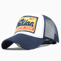 Miniatyrbild 3 av 4: Skelett Dink Sommar Andningsbar Mesh Baseball Cap för Män Kvinnor Mode Brev Broderi Snapback Unisex Hip Hop Trucker Bone 5 Justerbar