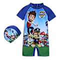 Miniatyrbild 2 av 5: Barn Pojkar Flickor Paw Baddräkt One Piece Sunsafe Swimwear Simdräkt Color1 L