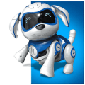 Miniatyrbild 1 av 2: Rc Smart Robot Hund Elektrisk Trådlös Fjärrkontroll Leksak Sjung Dans Gå Blue