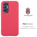 Miniatyrbild 2 av 5: Oppo FIND X3 NEO Hülle Handy Cover TPU- case - matta färger CANDY RED FIND X3 NEO