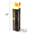 Miniatyrbild 2 av 5: Minecraft Game Torch Lamp Led Nattljus Uppladdningsbar Hem Sovrum Dekoration Present null none