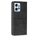 Miniatyrbild 3 av 5: För Xiaomi Redmi Note 12 4g Korthållare Cover Kohud Texture Pu Läderställ Phone case Shell Black