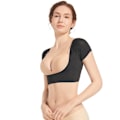Miniatyrbild 5 av 5: M-xl Underarm svettdyna - Elasticitet Andas underarm Tvättbara armhåla svettdynor Black M