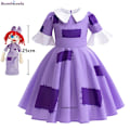 Miniatyrbild 1 av 4: 2024 Anime Pomni The Amazing Digital Circus Cosplay Kostym Barn Overall Halloween Kostym Purim Barn Kostym Cartoon Cos 5T(120) b2