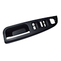 Miniatyrbild 1 av 5: Bilfönsterbrytare Panel Cover Trim Biltillbehör för Mk5 Golf 5 2005-2014 1k4868049c Black none