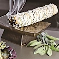 Miniatyrbild 5 av 5: Vita salviabuntar Smudge Sticks Inomhusrening Rökning för hemrengöring null none