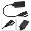 Miniatyrbild 4 av 5: För A5 A6 A8 Q7 Ami Mmi Bluetooth Music Interface Aux-ljudkabeladapter Ny(svart)(1st) null none