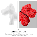 Miniatyrbild 3 av 5: Styrofoam Polystyrene Modellering Skum Polystyren Hundformer Vita Craft Foam Bollar För Gör-det-själv Rose Valp Blomsterdekor Jul Mittpunkt Cra null none