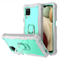 Miniatyrbild 1 av 5: Case för Samsung A12 5G Case, Galaxy A12 Case, Allytech Slim Fit Rugged 3-lagers stötsäkert skydd Hybrid Kickstand Phone case Cover för gray+green