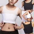 Miniatyrbild 2 av 2: Chest Binder Breath Mini Mizer Breast Undershirt Intimates BH Black XL