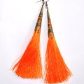 Miniatyrbild 1 av 3: Örhängen Boho Tofs Shoulder Dusters Orange
