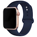 Miniatyrbild 4 av 6: Silikonarmband för Apple Watch-remmar 49mm 40mm 44 mm 45mm 46mm 42mm 41mm 38mm sportarmband iWatch serie 10 9 8 3 SE ultra 2 77 Violets 38 40 41 S10-42mm ML