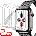 Miniatyrbild 1 av 6: Skärmskydd för Apple Watch Series 7 6 SE 5 9 8 3 4 1 2 Mjuk Hydrogel Film Skydd för Iwatch 49mm 44mm 40mm 45mm 41mm 5pcs 44mm
