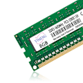 Miniatyrbild 5 av 6: DDR3 DDR4 4GB 8GB 16GB Stationärt Dator Minne Ram PC4 1.2V 2133 2400 2666 3200Mhz PC3 1.5V 8500 10600 12800 Non-ECC DIMM Minnen Ram DDR3 2X4GB 1333Mhz