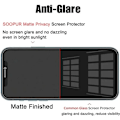 Miniatyrbild 3 av 6: 1-5st Anti-Spion Glas för iPhone 15 14 13 12 11 Pro Max Mini X XS XR 7 8 6 Plus Sekretess Skärmskydd För iPhone SE 2020 2022 For iPhone 13 Mini Anti Peeping