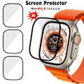 Miniatyrbild 4 av 6: Skärmskydd för Apple Watch Series 10-9-8-7-6 5 Se ultra-2 49mm 41mm 45-42-46mm 44mm (Ej härdat glas) Film Tillbehör Series-10-46MM 3PCS