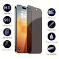 Miniatyrbild 3 av 6: 5 st Full Cover Privacy Skärmskydd För iPhone 16 11 12 13 14 Pro Max Mini 8K Anti-spion Glas För iPhone 15 PRO XR X XS MAX For iPhone 15 Plus Anti Peeping Film