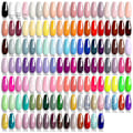 Miniatyrbild 6 av 6: LILYCUTE 5 st/set 7ML Rödbrun Nagelgel DIY Nagelkonst Semi-Permanent UV Gel Polish Långvarig Design Manikyr Kit Tillbehör 241176
