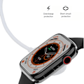 Miniatyrbild 5 av 6: 5V USB Magnetisk Smartwatch Laddare Laddningskabel Smartklocka Laddningsdocka Sladd för S8 Pro/DT3/S8 PRO MAX/X8/X7 Plus/X22Pro White
