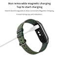Miniatyrbild 4 av 6: För Xiaomi Band 8 /8 Pro /8 Active Laddningskabel Datakabel Smartband USB-kabel Magnetisk Laddare Smartklocka Laddare Strömadapter A3