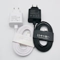 Miniatyrbild 6 av 6: Samsung 45W Laddare Super Snabbladdningsadapter 1.8M Typ C För Galaxy S24 S23 S22 S21 S20 Note 20 Ultra 10 Z Flip Fold 6 5 4 3 2 White-Add 1.8M Cable