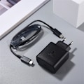 Miniatyrbild 1 av 6: SAMSUNG 45W Super Snabbladdare för Galaxy S24 Z Flip Fold 5 4 3 2 S24 S23 S22 Note20 Ultra Plus A55 5A USB C till USB C PD-kabel EU add 5A cable